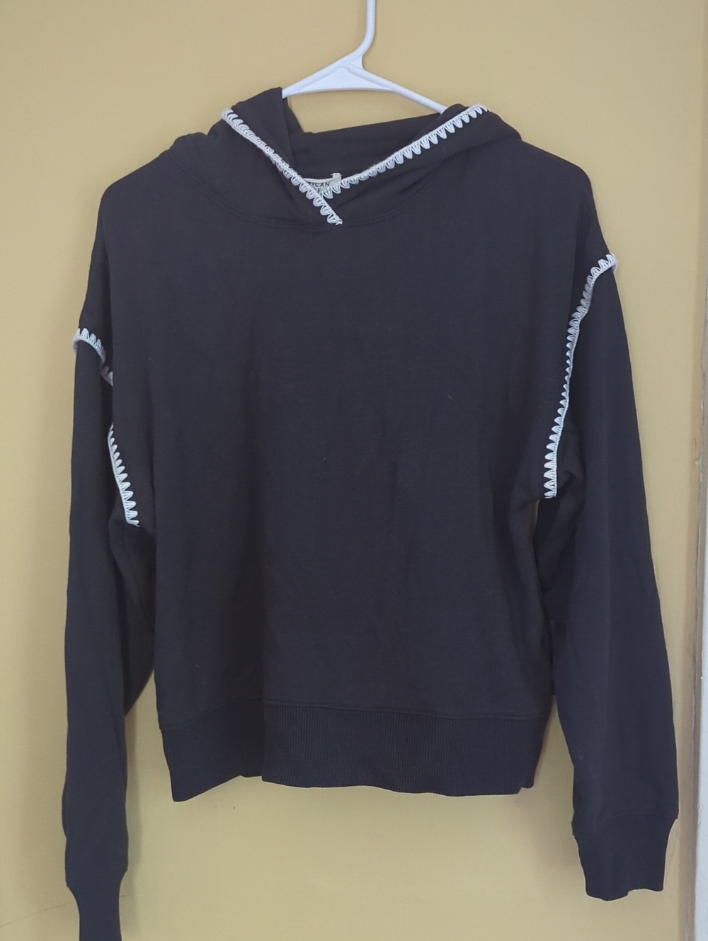 American Eagle Crochet Trip Hoodie